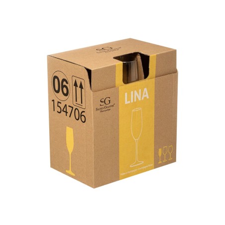 Copa Champaña 210 ml SG 6 un