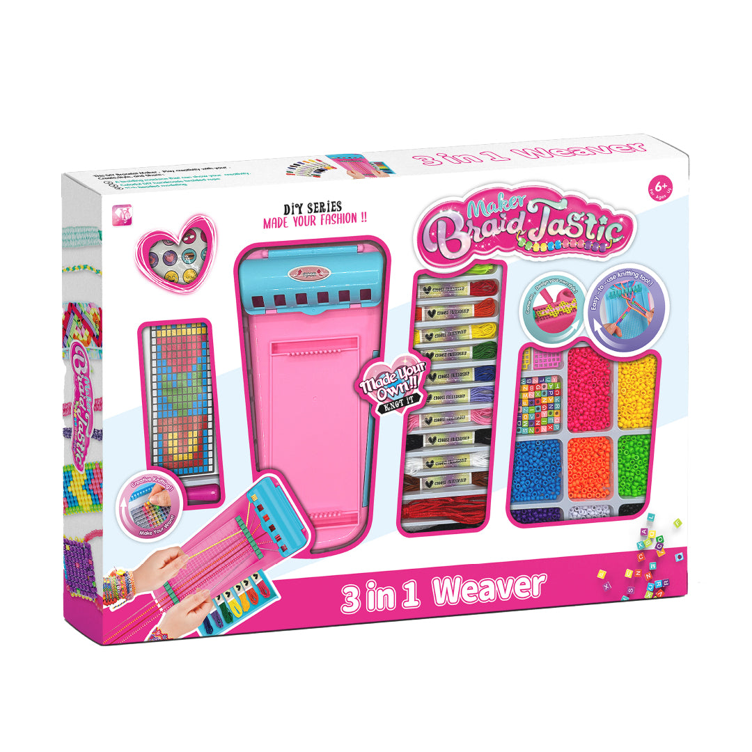 Set Creativo Pulseras y Trenzas DIY 1 un
