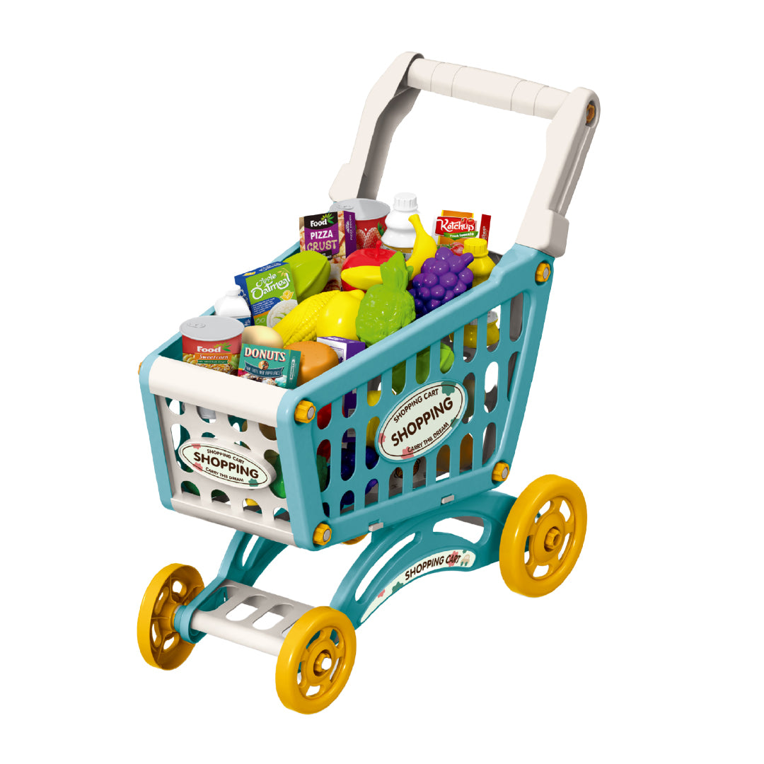 Juego de Carrito de Compras Market 56 Piezas 1 un