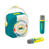 Parlante Karaoke Infantil con 2 Micrófonos 1 un
