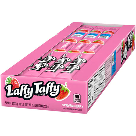 Masticable Rope Frutilla Laffy Taffy 24 x 22.9 g