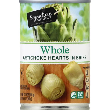 Corazones Alcachofa Enteros Signature Select 390 g