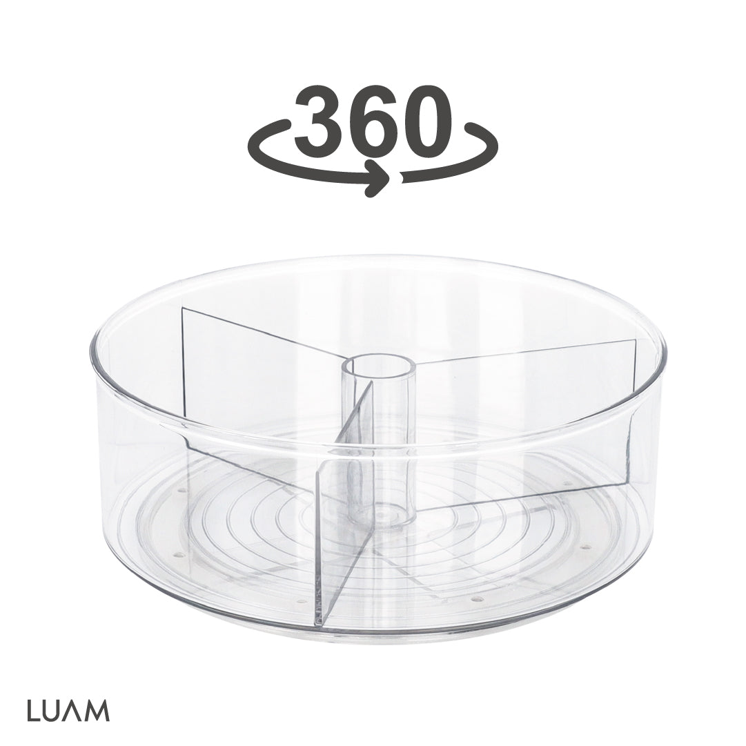 Bandeja Giratoria Almacenamiento 23 x 9 cm Luam 1 un