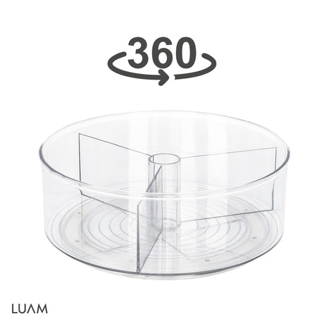 Bandeja Giratoria Almacenamiento 23 x 9 cm Luam 1 un