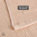 Set 3 Paños de Cocina Waffle Básicos 45 x 65 cm Home Logics 1 un