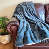 Manta Sherpa Emerald Green Comfy Bliss 1 un