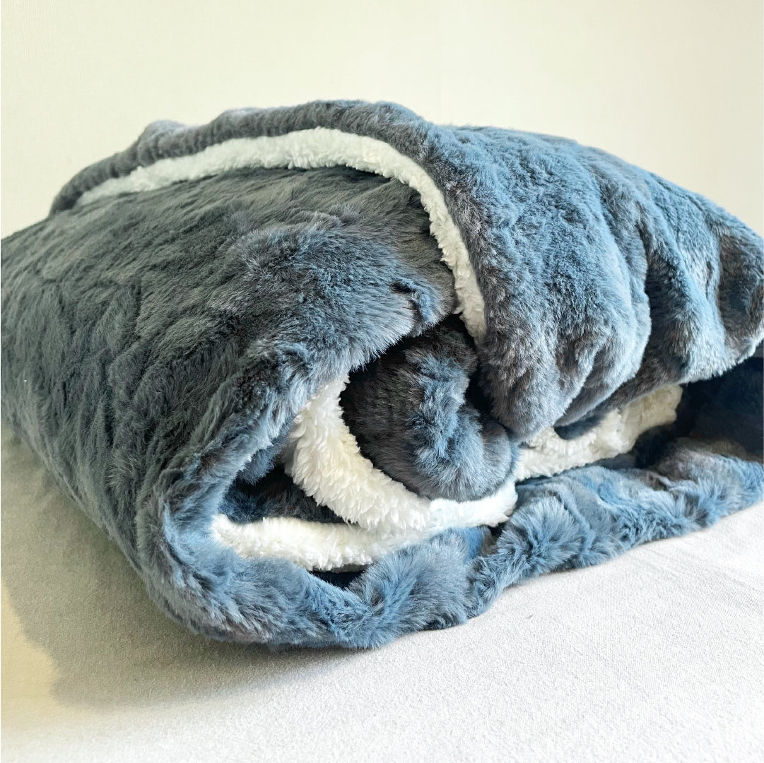 Manta Sherpa Emerald Green Comfy Bliss 1 un