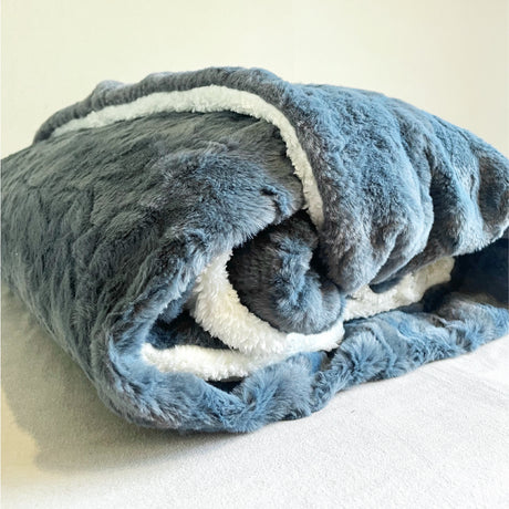 Manta Sherpa Emerald Green Comfy Bliss 1 un