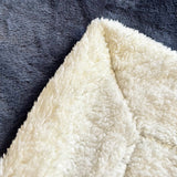 Manta Sherpa Gray Comfy Bliss 1 un