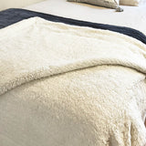 Manta Sherpa Gray Comfy Bliss 1 un