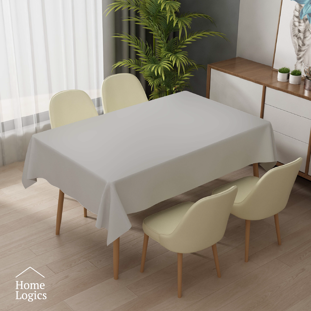 Mantel Gris 280 x 140 cm Home Logics 1 un