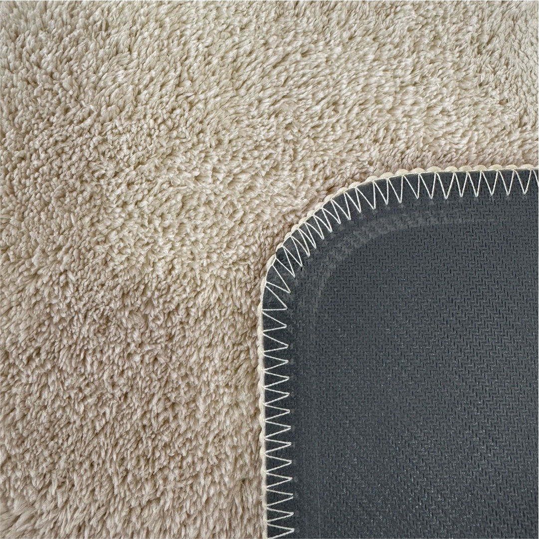 Alfombra Baño Fur Surface Cream 4mm Home Logics 1 un