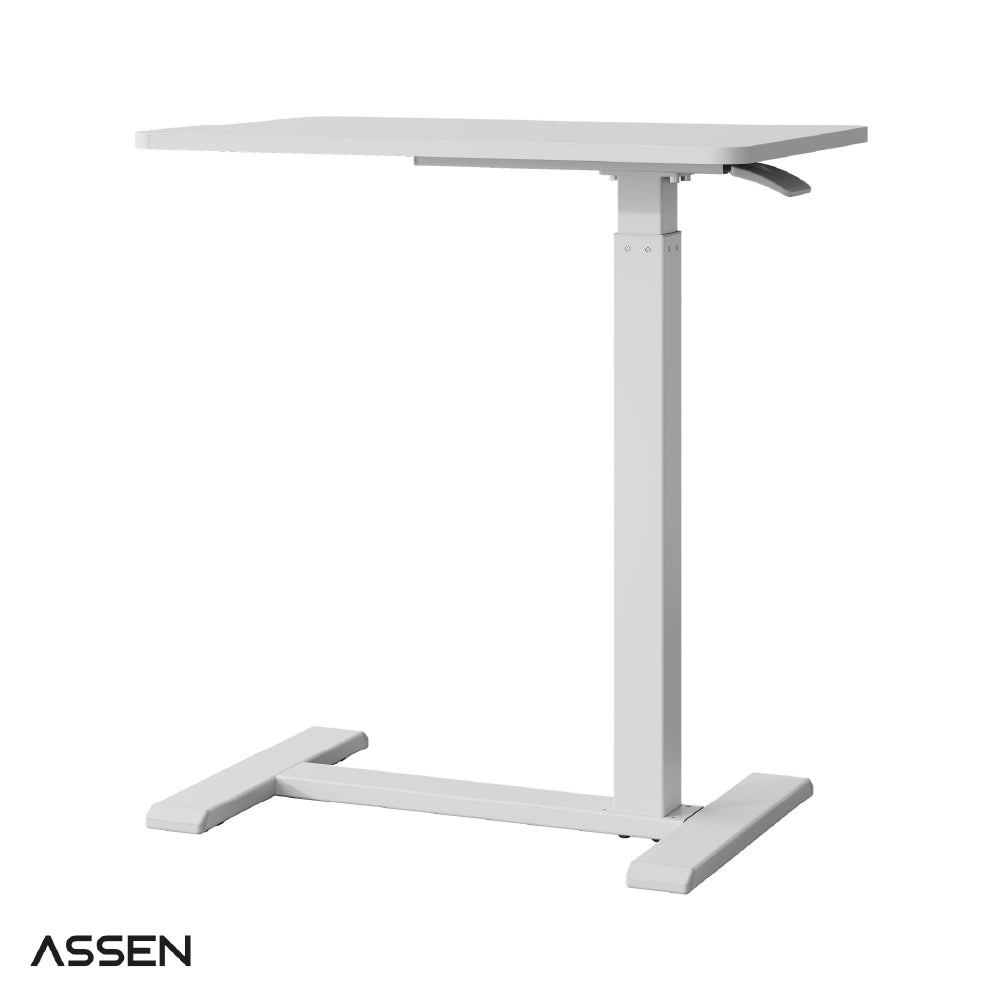 Mesa Lateral de Altura Regulable White Assen 1 un