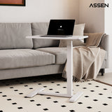 Mesa Lateral de Altura Regulable White Assen 1 un
