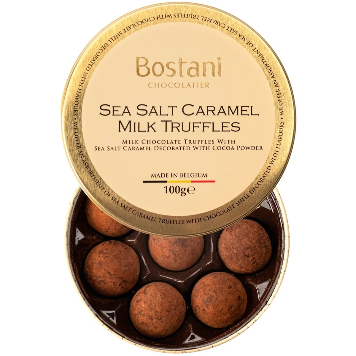 Trufas Chocolate con Cocoa Bostani 100 g