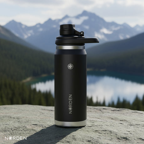 Botella Térmica Acero Inox Black 710 ml Norden 1 un