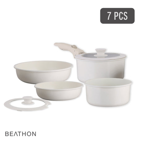 Batería de Cocina con Mango Removible 7 pcs 1 un