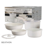 Batería de Cocina con Mango Removible 7 pcs 1 un