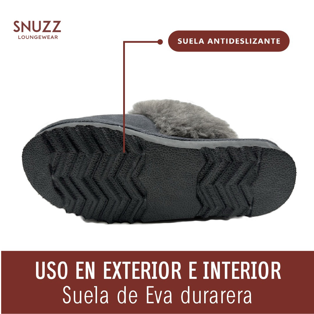 Pantuflas Dublin Gray Snuzz 1 un