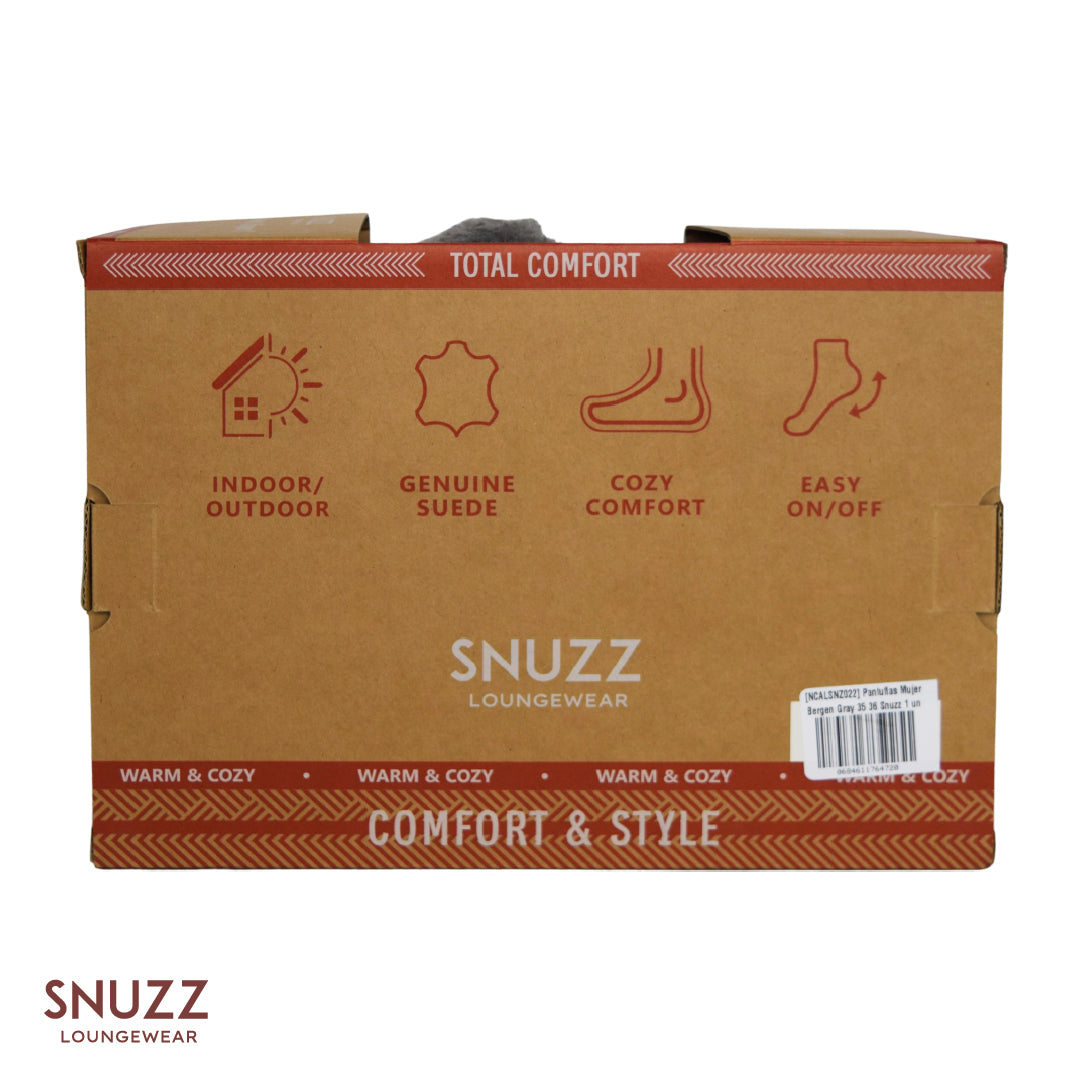 Pantuflas Dublin Gray Snuzz 1 un