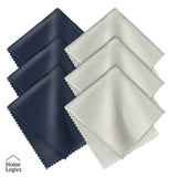 Set de 6 Paños Microfibra Limpieza Lentes Home Logics