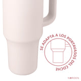 Botella Térmica Tumbler Leak-Proof Pink 1200 ml Norden 1 un