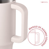 Botella Térmica Tumbler Leak-Proof Pink 1200 ml Norden 1 un