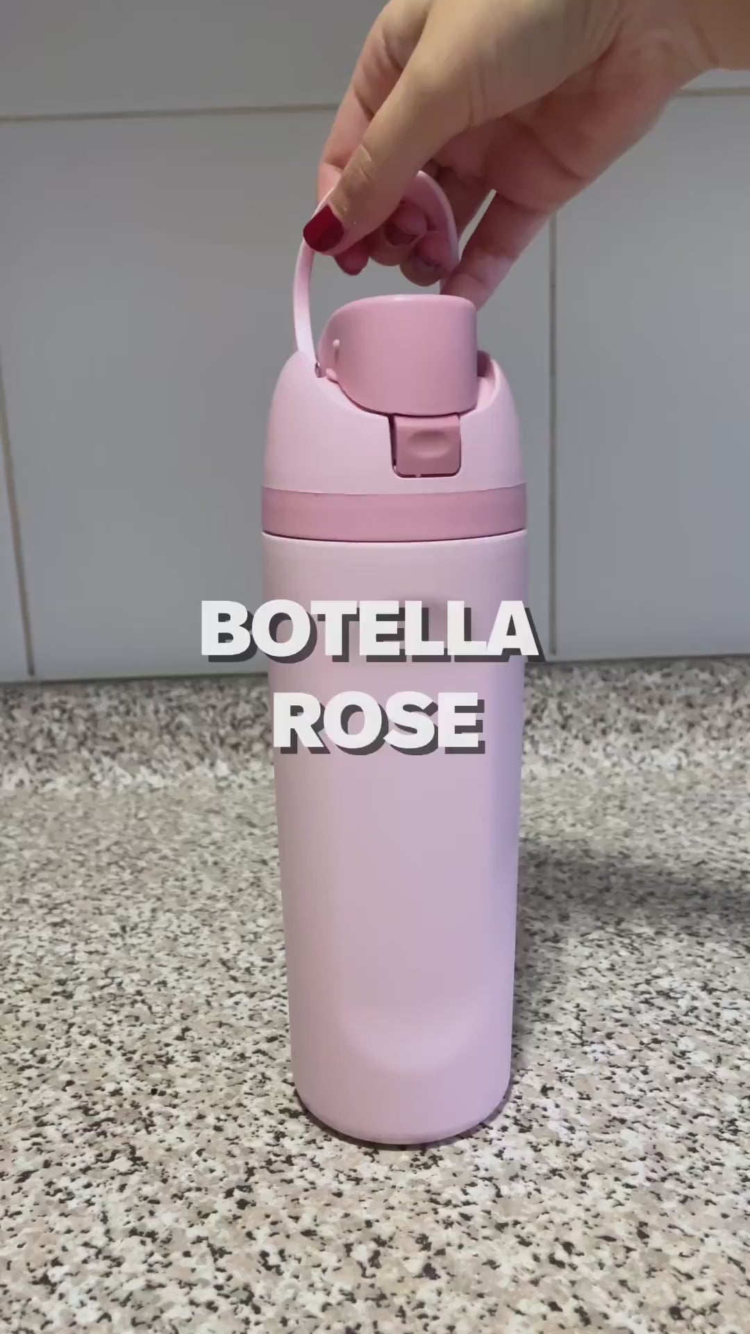Botella Acero Inoxidable Rose 600 ml Norden 1 un