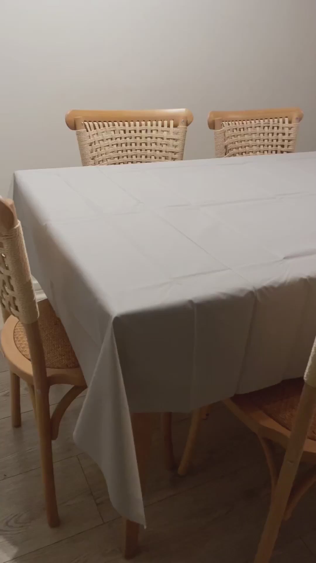 Mantel Gris 280 x 140 cm Home Logics 1 un