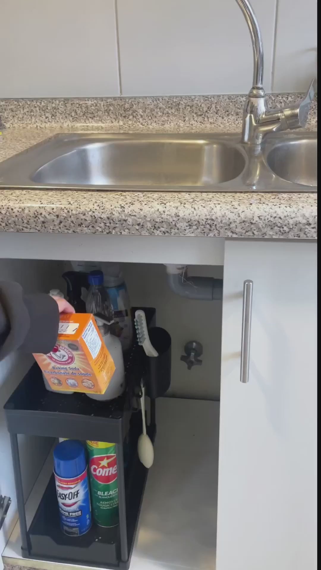 Organizador Bajo Lavaplatos 2 Niveles Home Logics 1 un