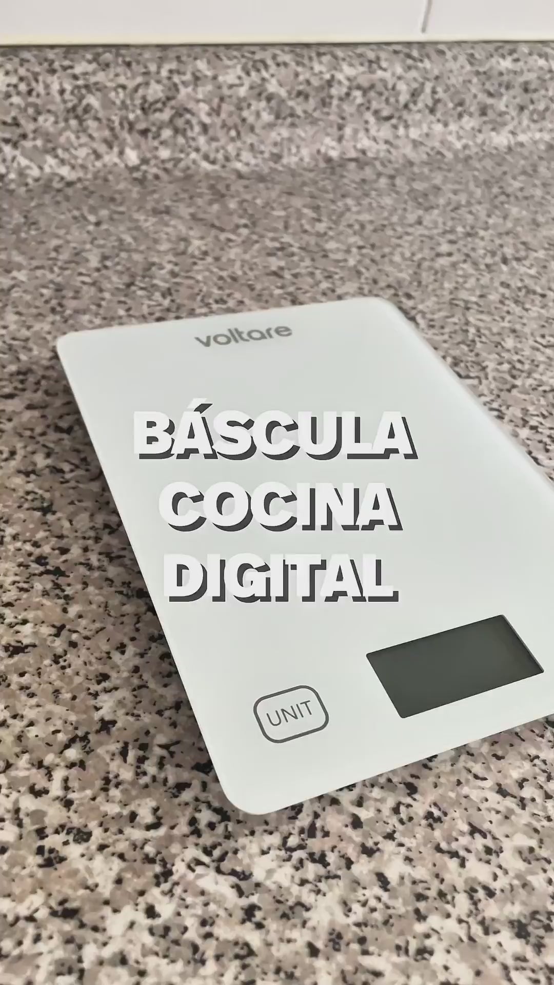 Báscula para Cocina Digital Inteligente Voltare 1 un