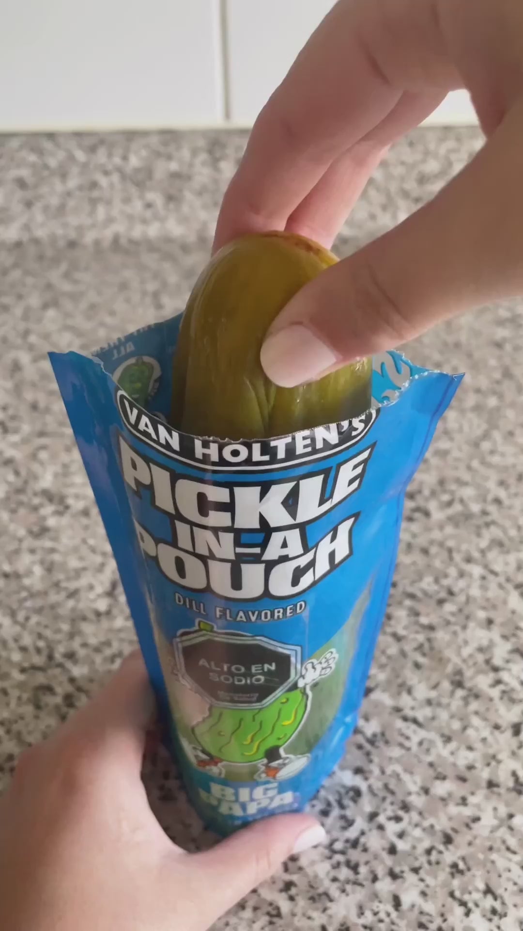 Pepinillos Big Papa Dill Van Holten's 255 g