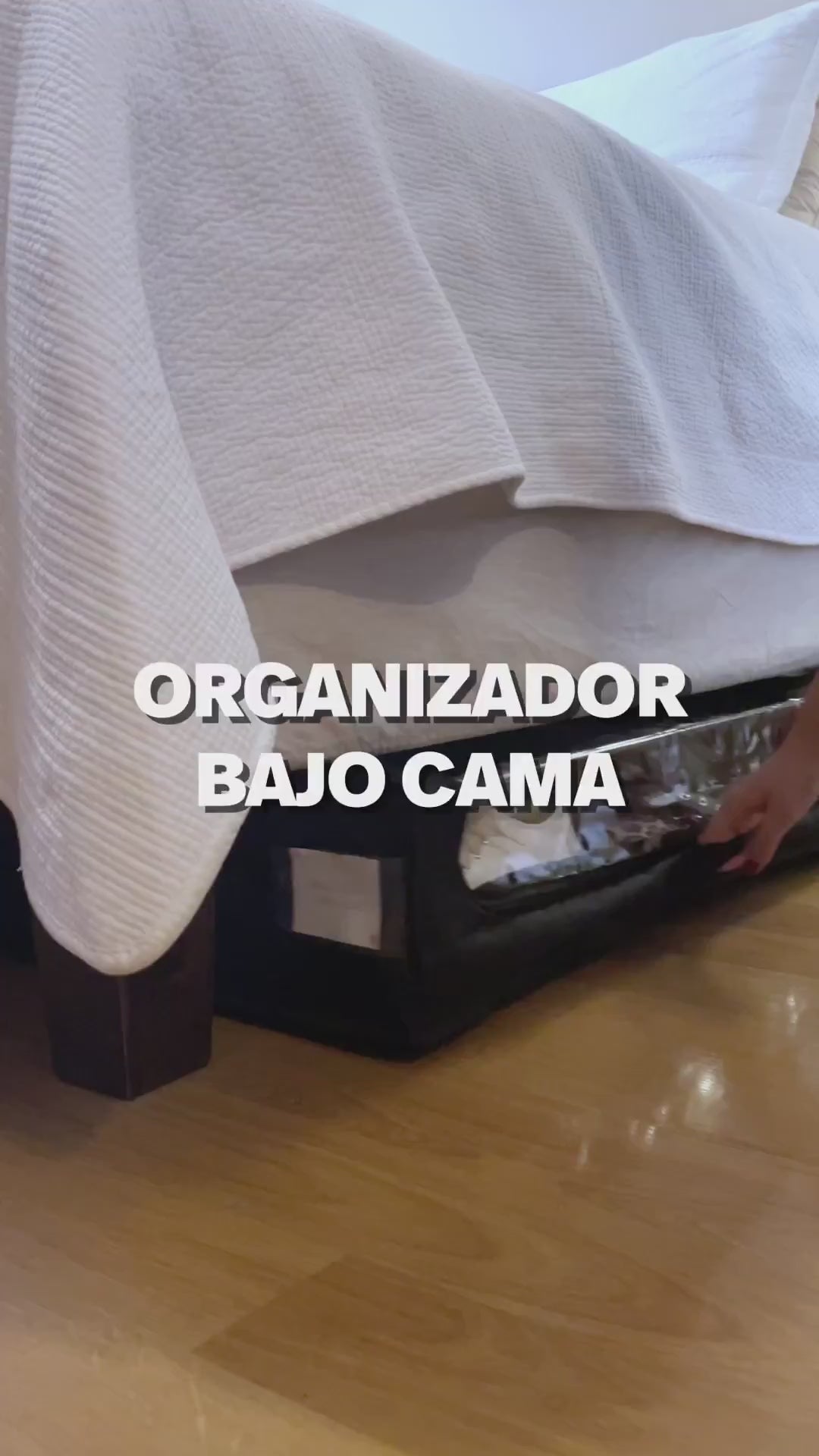 Organizador Bajo Cama con Ruedas Home Logics 1 un