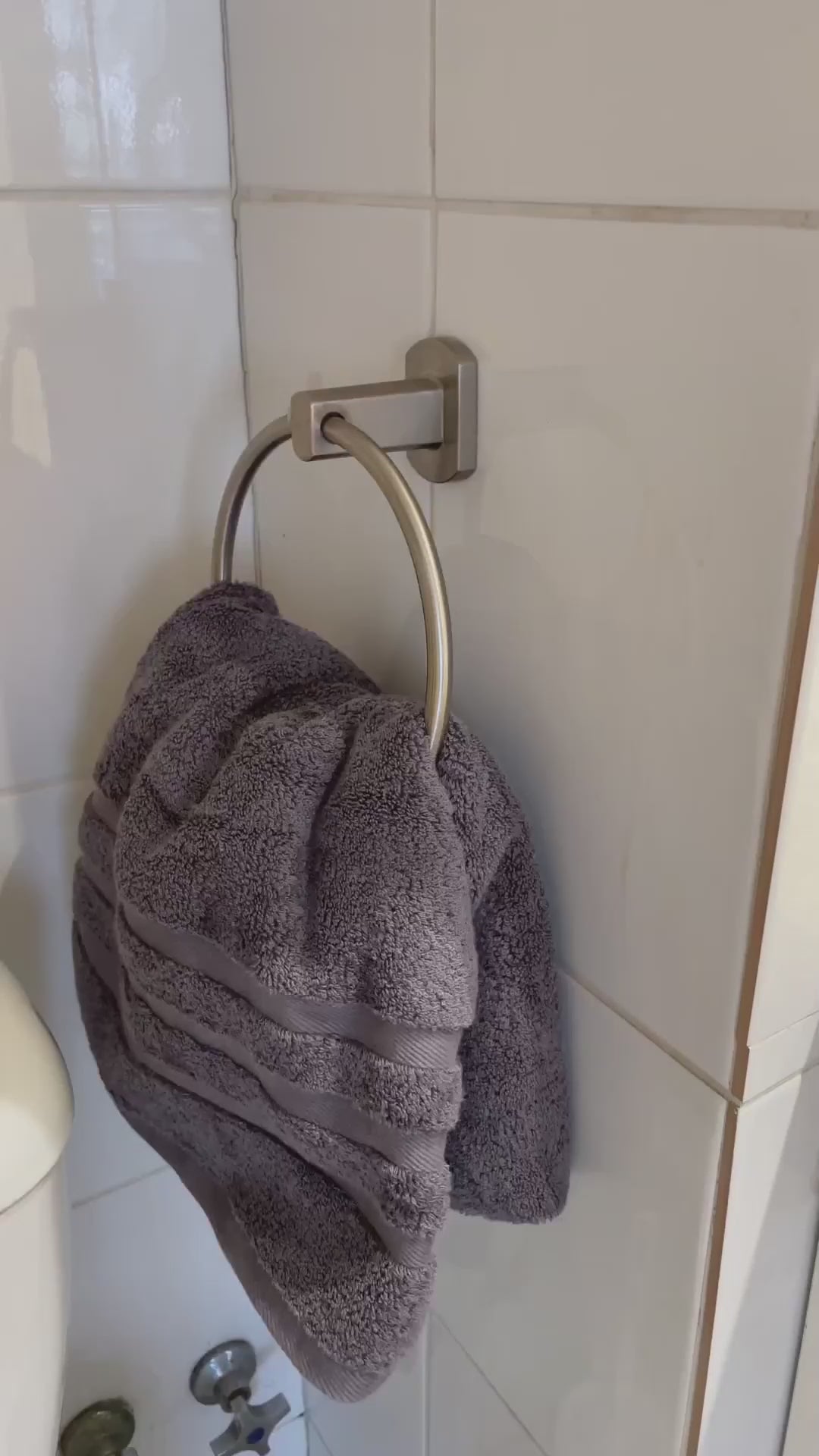 Set 2 Toallas Manos 50 x 90 cm Algodón Gray Blair Home 1 un