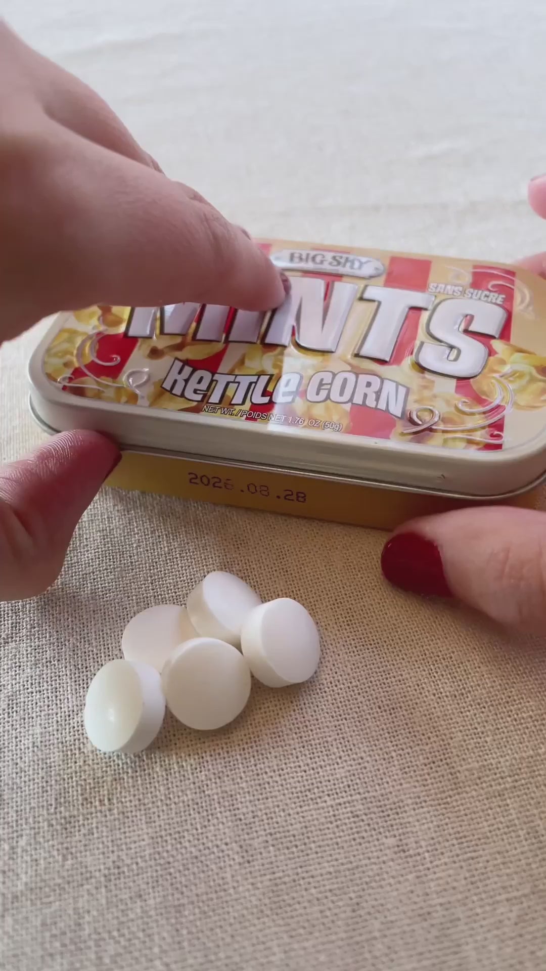 Mentas Kettle Corn Big Sky 6 un x 50 g