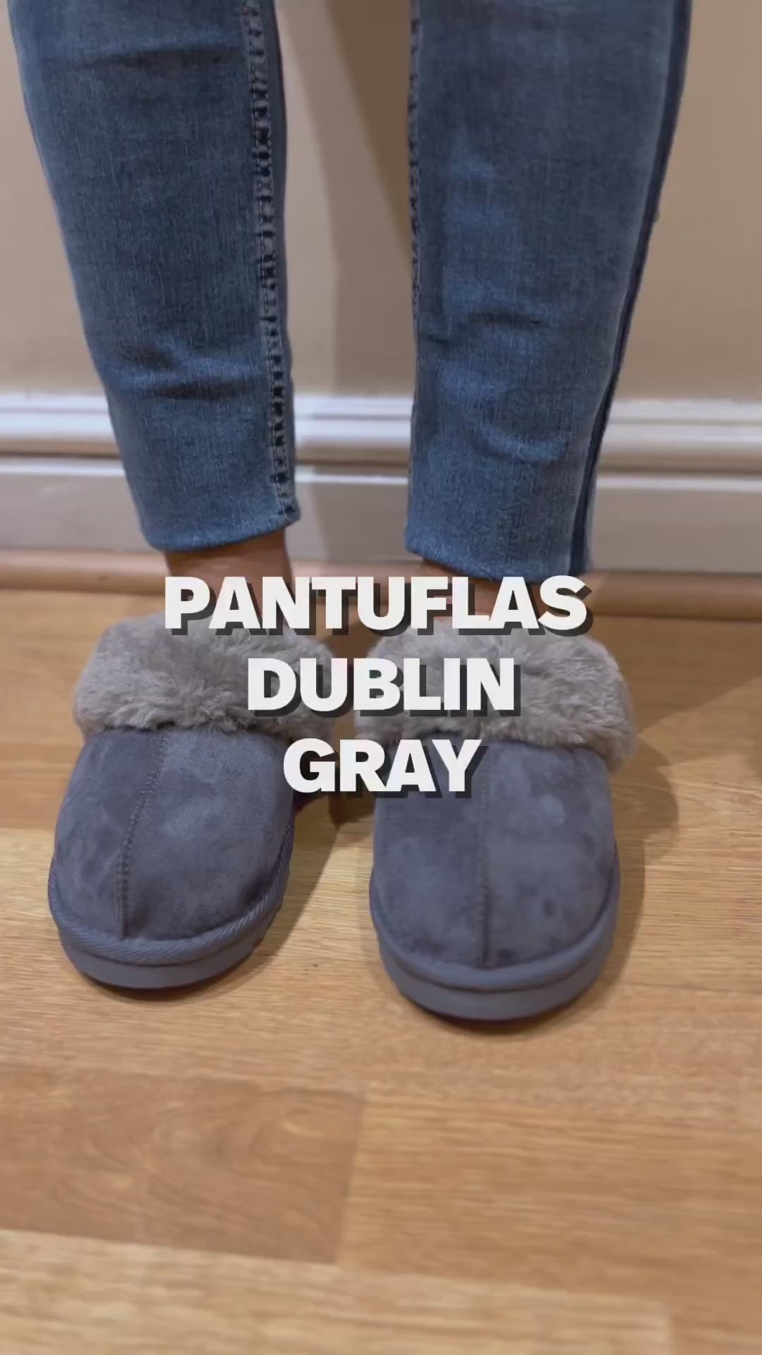 Pantuflas Dublin Gray Snuzz 1 un