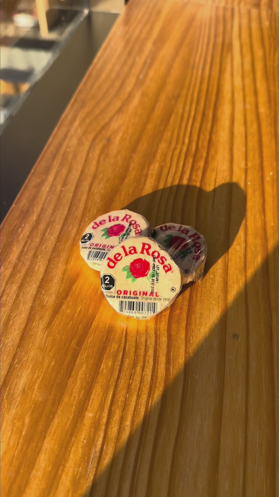 Mazapán de Maní De La Rosa 40 un x 21 g