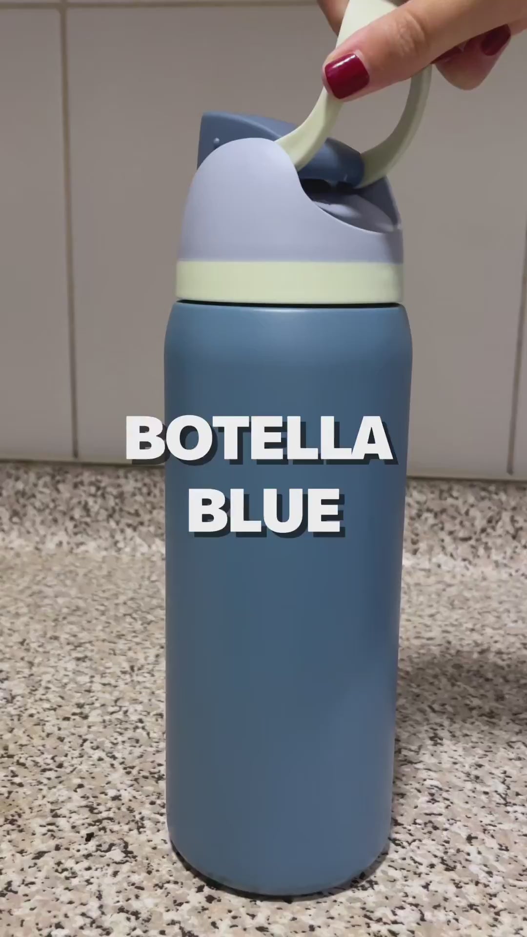 Botella Acero Inoxidable Blue 1000 ml Norden 1 un