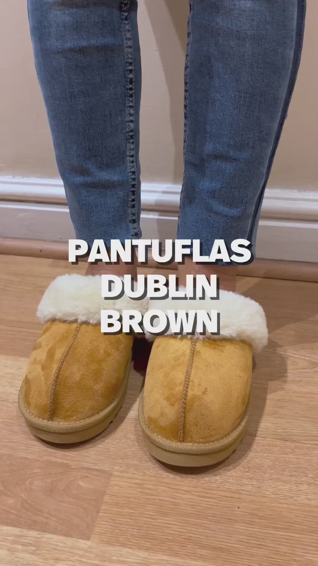 Pantuflas Dublin Brown Snuzz 1 un