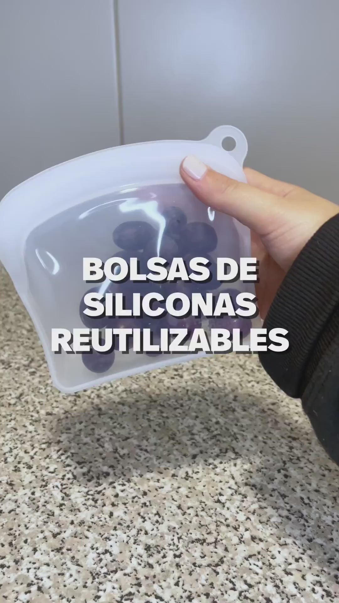 Bolsas Silicona Reutilizables 5 pcs Home Logics
