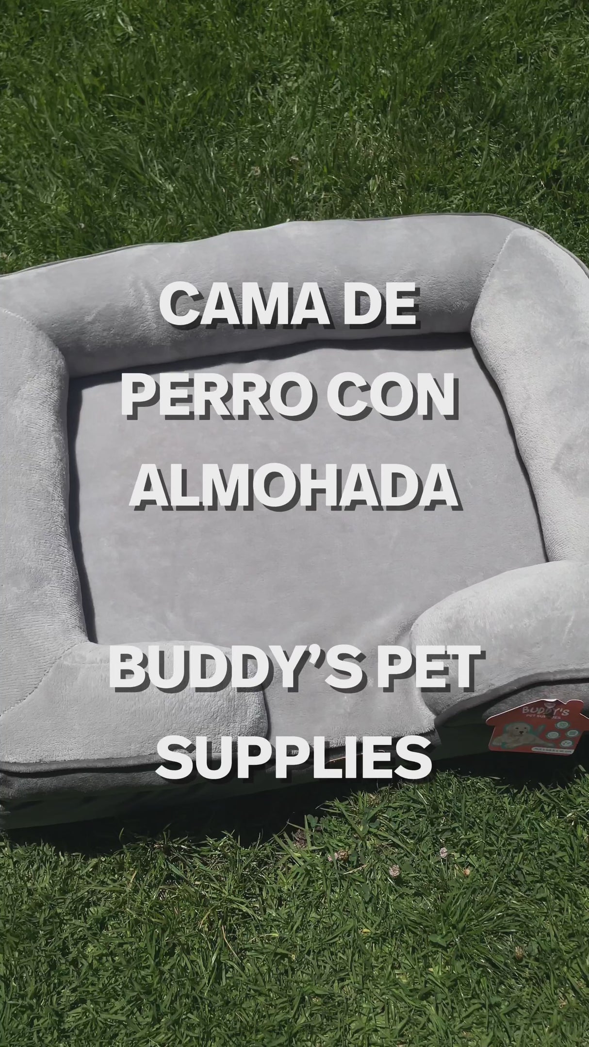 Cama Perro con Almohada 71 x 58 cm Buddy's Pet Supplies