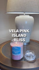 Vela Pink Island Bliss 560 g Winnie & Wren 1 un