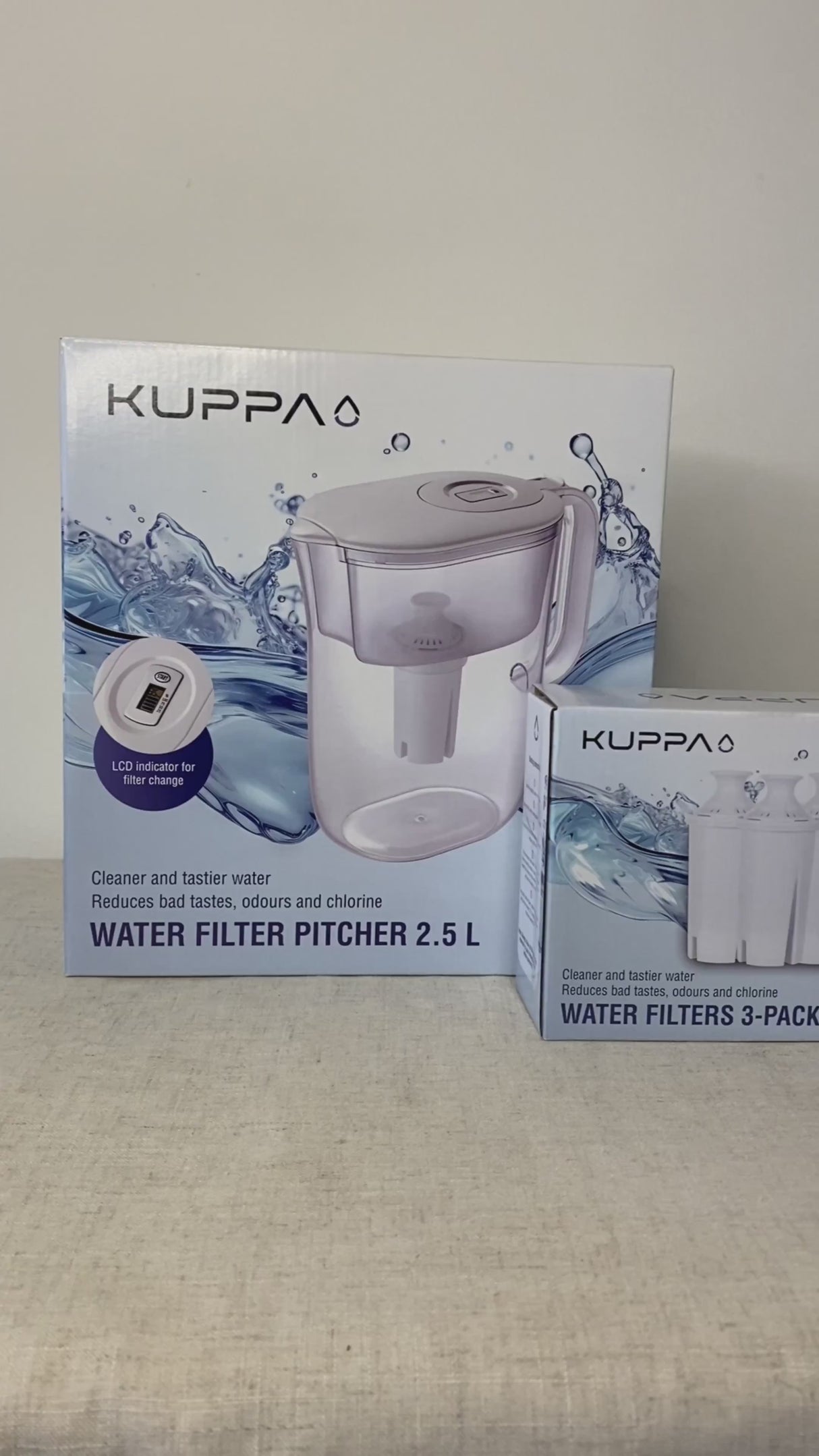 Jarro Agua 2.5 L Kuppa 1 un