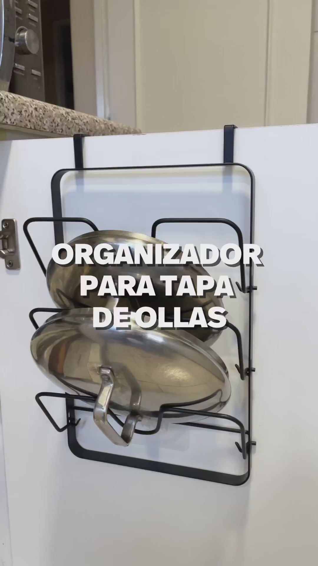 Organizador Cabinete para Tapas de Olla Home Logics 1 un