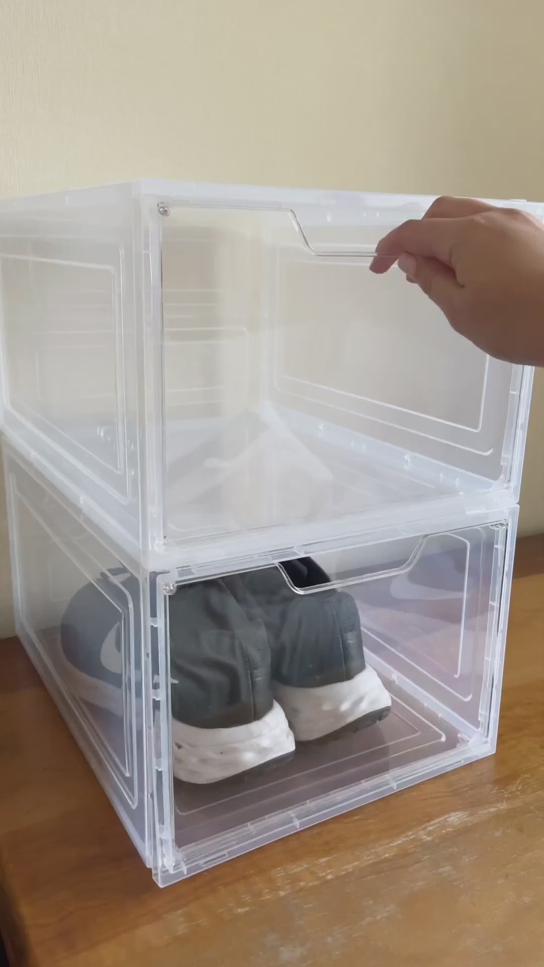 Set 2 Cajas Organizadoras Zapatillas Premium Home Logics 1 un