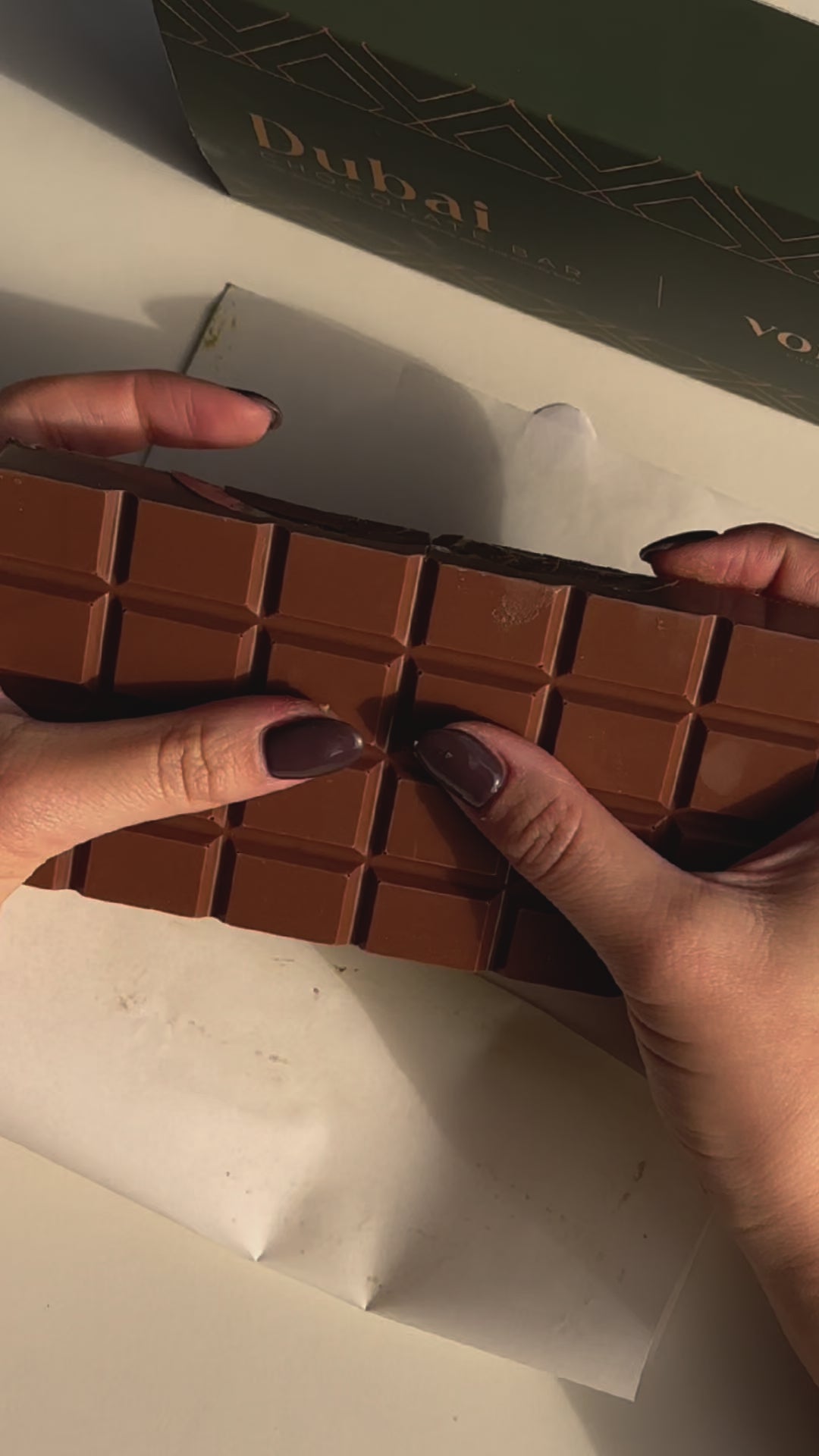 Barra Chocolate Dubai Vonté 245 g