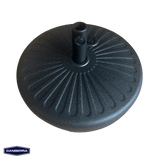 Set Quitasol de Terraza 3 Capas Beige Canberra 1 un con Base Plástica