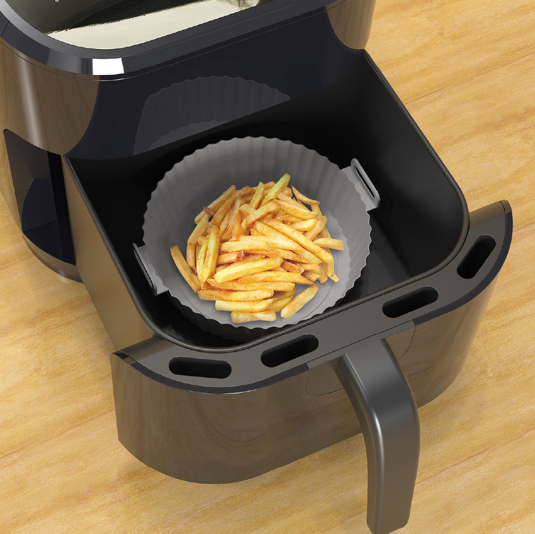 Set 2 Moldes Silicona Air Fryer 17 cm Home Logics