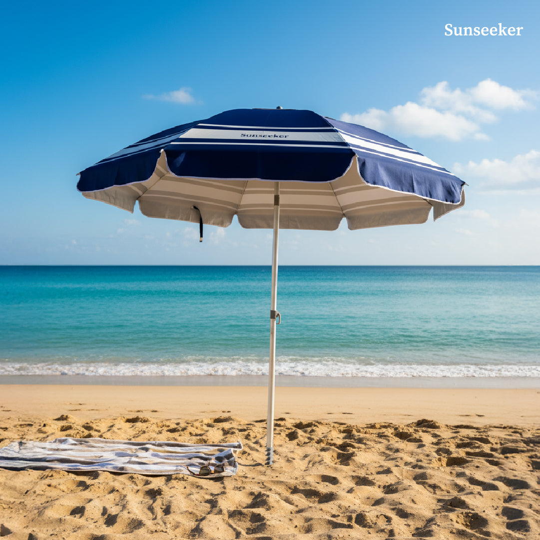 Quitasol de Playa Navy Blue 2.4m Sunseeker 1 un