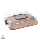 Tabla Aperitivo Portátil con Tapa Acacia Home Logics 1 un